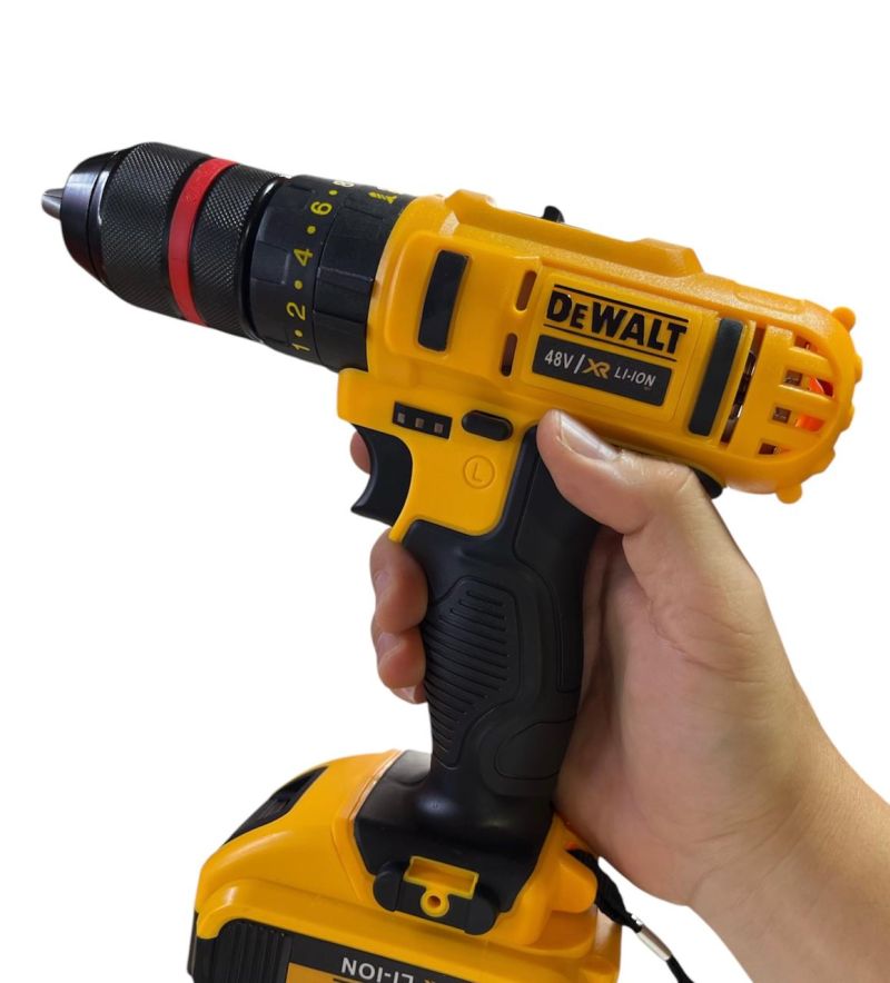 Comprar Taladro Profesional Metalico Premium 24v en Electroshopy - Ángulo 2